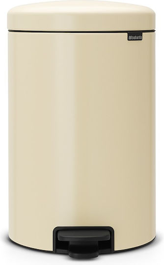 Brabantia New Icon Metalic Perie de toaletă 20lt bej moale