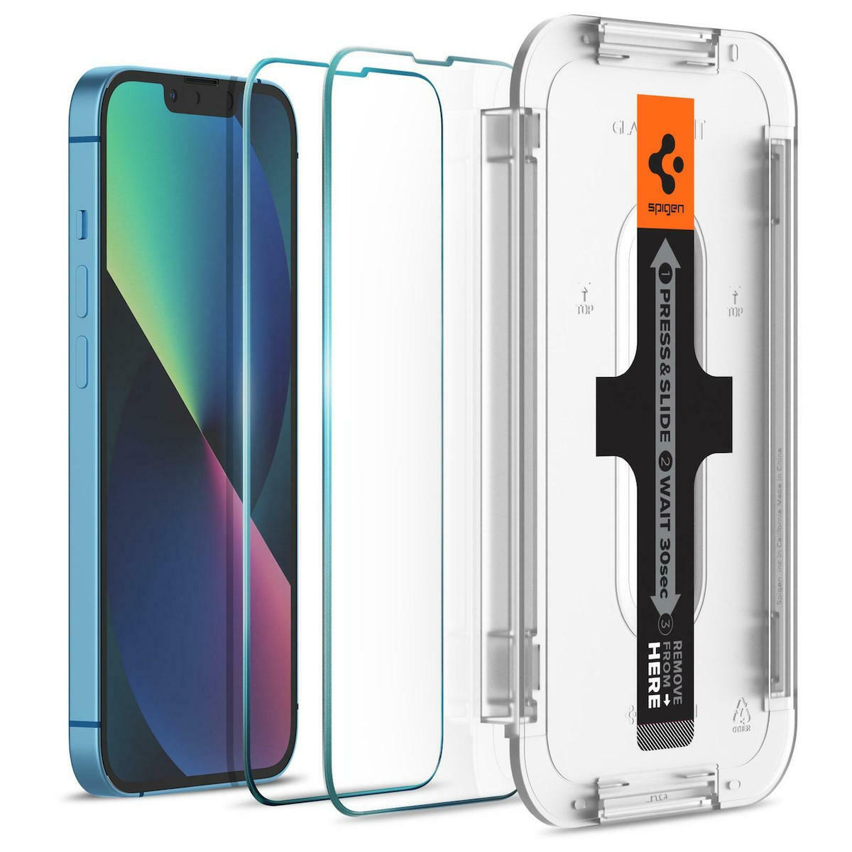 Spigen Glass.tR Ez Fit Tempered Glass with Sensor Protection 2τμχ