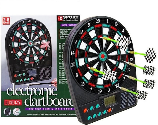 Perfectoys 289 Set mit elektronischem Ziel & Darts