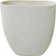 Woodwell Flower Pot 14 Γλάστρα Milk White 56x56cm