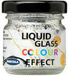 Mercola Liquid Glass Effect Χρωστική Χειροτεχνίας Ασημί για Υγρό Γυαλί Ασημί Μεταλλικό 30ml