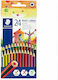 Staedtler Noris Colour Colored Pencil Set Hexag...