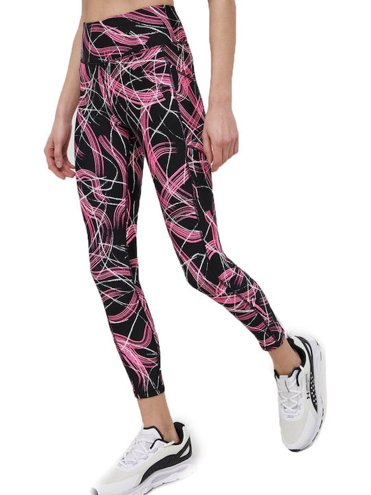 DKNY Women's Cropped Training Legging High Waisted Laser Pink