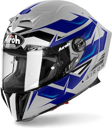 Airoh GP 550 S Wander Full Face Helmet with Pinlock ECE 22.05 1290gr Blue Gloss AIR000KRA261