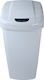 Ecosales Dolphin Κάδος Απορριμμάτων Πλαστικός Λευκός 23lt