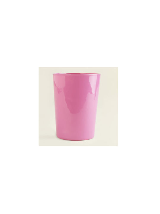 Uniglass Grande Ποτήρι Νερού από Γυαλί σε Ροζ Χρώμα 510ml