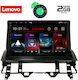 Lenovo Car-Audiosystem für Audi A7 Mazda 6 2002-2008 (Bluetooth/USB/AUX/WiFi/GPS) mit Touchscreen 10.1" DIQ_LVB_4376