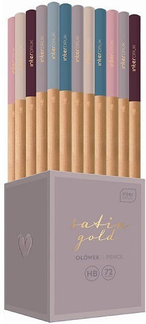 interDRUK Satin Gold Creion HB (Culori diverse)