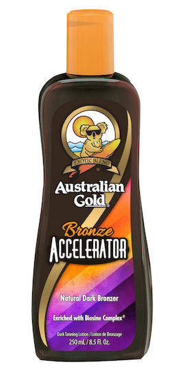 Australian Gold Bronze Accelerator Loțiune Pentru Bronzare Întunecată Pentru Corp 250ml