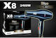 Sokany X8 Haartrockner mit Diffusor 2400W Blue
