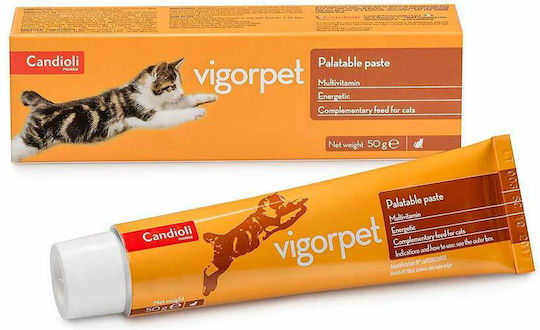 Candioli Vigorpet Schmackhafte Paste für Angst- und Stressbewältigung 50gr