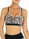 UNIT MOMENTUM STRAP BRA LEOPARD