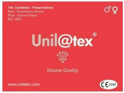 Unilatex Prezervative Red Căpșuni 144buc