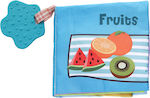 Kikka Boo Activity Book Εκπαιδευτικό Βιβλίο Δραστηριοτήτων Fruits made of Fabric