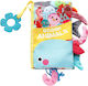 Kikka Boo Activity Book Εκπαιδευτικό Βιβλίο Δραστηριοτήτων Ocean Animals made of Fabric