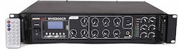 Master Audio MV6300CA BT Integrated Commercial Amplifier 6 Zone 180W/100V Equipped with USB/Bluetooth Black