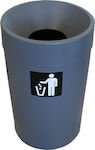 Viomes Recycling Plastic Waste Bin 36lt Gray