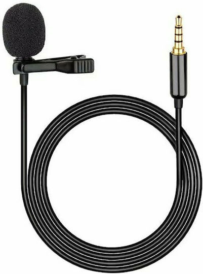 Remax Life Lavalier Microfon 3.5mm Πέτου, Clip On pentru Mobil