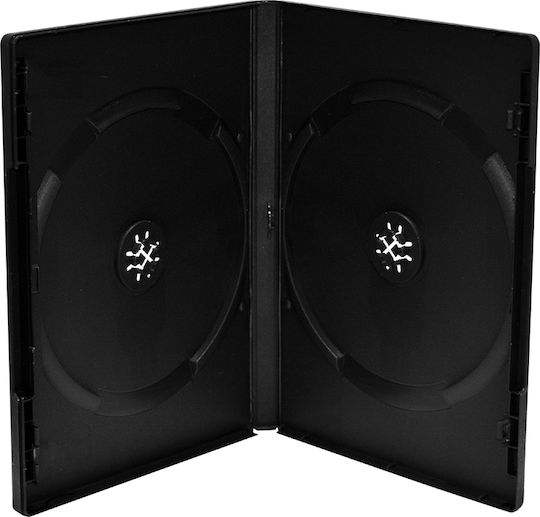 MediaRange DVD Box για 2 Δίσκους Μαύρο