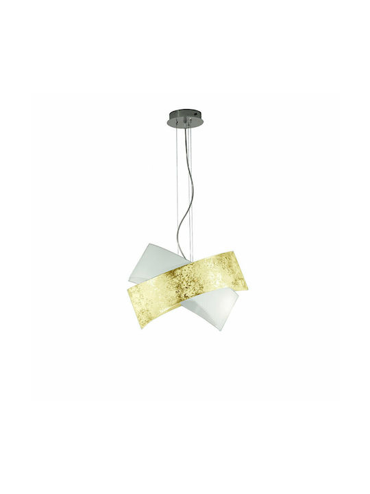 Ondaluce Pendant Light Gold with Socket E27 45cm