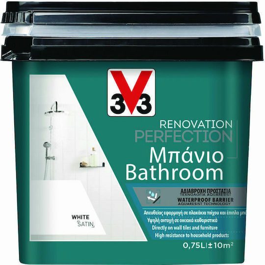 V33 Renovation Perfection Bathroom Χρώμα Anthracite 750ml
