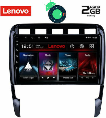 Lenovo LVB 4535_GPS Ηχοσύστημα Αυτοκινήτου για Porsche Cayenne 2002-2011 (Bluetooth/USB/WiFi/GPS) με Οθόνη Αφής 9"