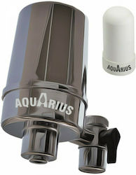 Aquarius A1 Φίλτρο Νερού Βρύσης Inox Ενεργός Άνθρακας / Κεραμικό με Έξτρα Ανταλλακτικό Φίλτρο Κ1