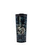 Stor Witcher Glass Thermos Stainless Steel 425ml Black with Mouthpiece