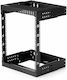 StarTech Επιτοίχια Καμπίνα Rack 12U Μαύρο RK12WALLOA