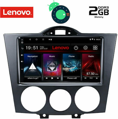 Lenovo Car-Audiosystem für Audi A7 Mazda RX-8 2001-2008 (Bluetooth/USB/AUX/WiFi/GPS/Apple-Carplay) mit Touchscreen 9" DIQ_LVB_4394