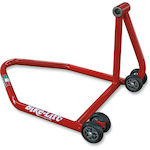 BIKE LIFT SINGLE-SIDED SWINGARM LEFT RS-16 REAR STAND RED