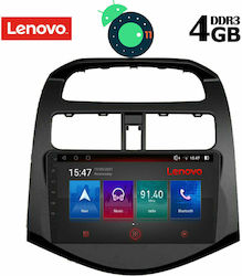 Lenovo Car Audio System for Chevrolet Spark 2013-2021 (Bluetooth/USB/AUX/WiFi/GPS/Apple-Carplay/CD) with Touch Screen 9" DIQ_SSX_9078