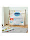 Kids Wooden Bookcase Light Blue 25.4x25.4x61cm