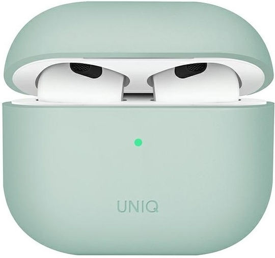 Uniq Lino Θήκη Σιλικόνης Mint Green για Apple AirPods 3