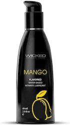 Wicked Aqua Flavored Lubricant Mango 60ml