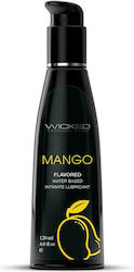 Wicked Aqua Flavored Lubricant Mango 120ml