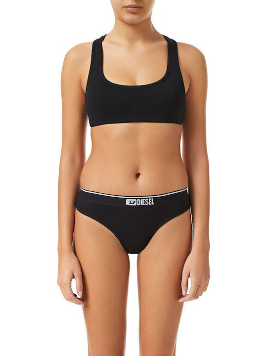 Starsey Βαμβακερά Damen Zeichenfolge 3Pack Schwarz