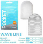 Tenga Pocket Stroker Masturbator Wave Line