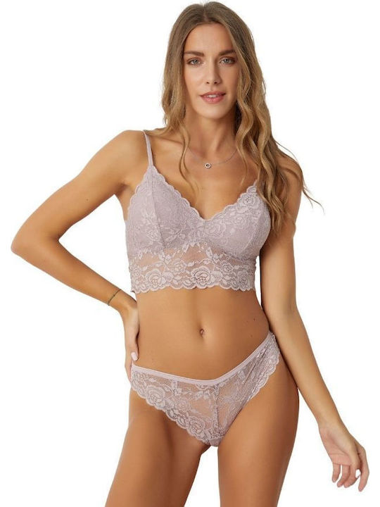 Norddiva Lingerie Set Lenjerie Intimă Cu Dantel...