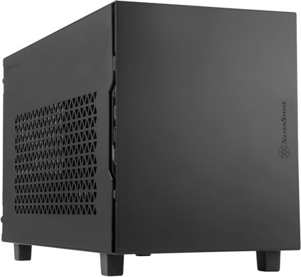Silverstone Sugo 15 Mini Tower Κουτί Υπολογιστή Μαύρο