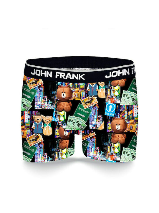 John Frank Korea Men's Boxer Multicolour with Patterns