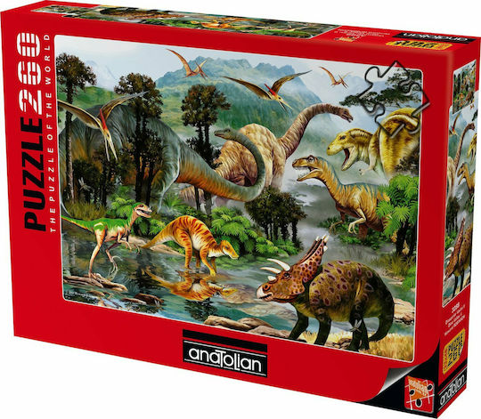 Παιδικό Puzzle Ο Κόσμος των Δεινοσαύρων ΙΙ 260pcs Anatolian