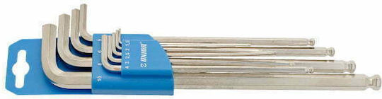 Unior Σετ 8 Κλειδιά Allen σε Σχήμα L 220/3SLPH