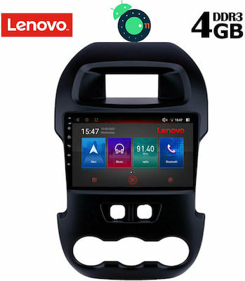 Lenovo Car-Audiosystem für Ford Ranger 2011-2015 (Bluetooth/USB/AUX/WiFi/GPS/Apple-Carplay) mit Touchscreen 9" DIQ_SSX_9171
