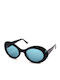 Opposit Women's Sunglasses with Brown Tartaruga Plastic Frame TM590 S02
