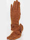 GL-08 Brown Women's Knitted Touch Gloves