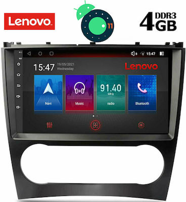 Lenovo SSX 9404_GPS Ηχοσύστημα Αυτοκινήτου για Mercedes Benz C W203 / CLK W209 2004-2008 (Bluetooth/USB/WiFi/GPS) με Οθόνη Αφής 9"