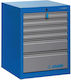 Unior Sertar pentru scule Metal 6 locuri L66.3xA65xÎ87cm. 990WD6LC100