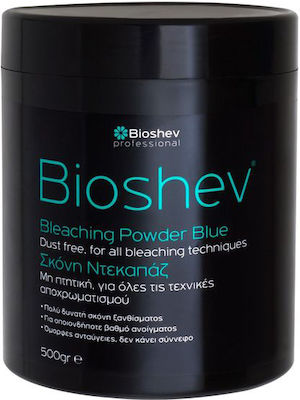 Bioshev Professional Blue Bleaching Powder Up To 7 Grades 500gr