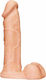 Nature Skin Real Dong Реалистично дилдо с тестиси Плът 20см